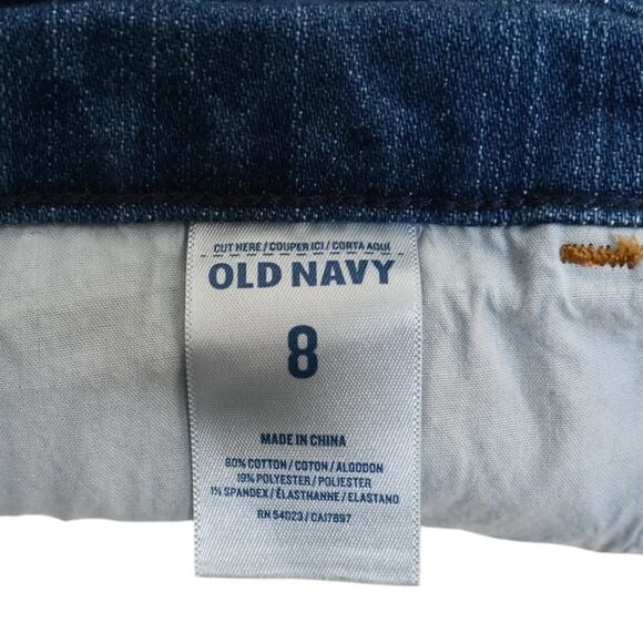 Old Navy Womens 8 The Diva Denim Jean Shorts - Picture 9 of 9